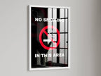 No Smoking Print | Useful & Fun Wall Art - Larosier Prints