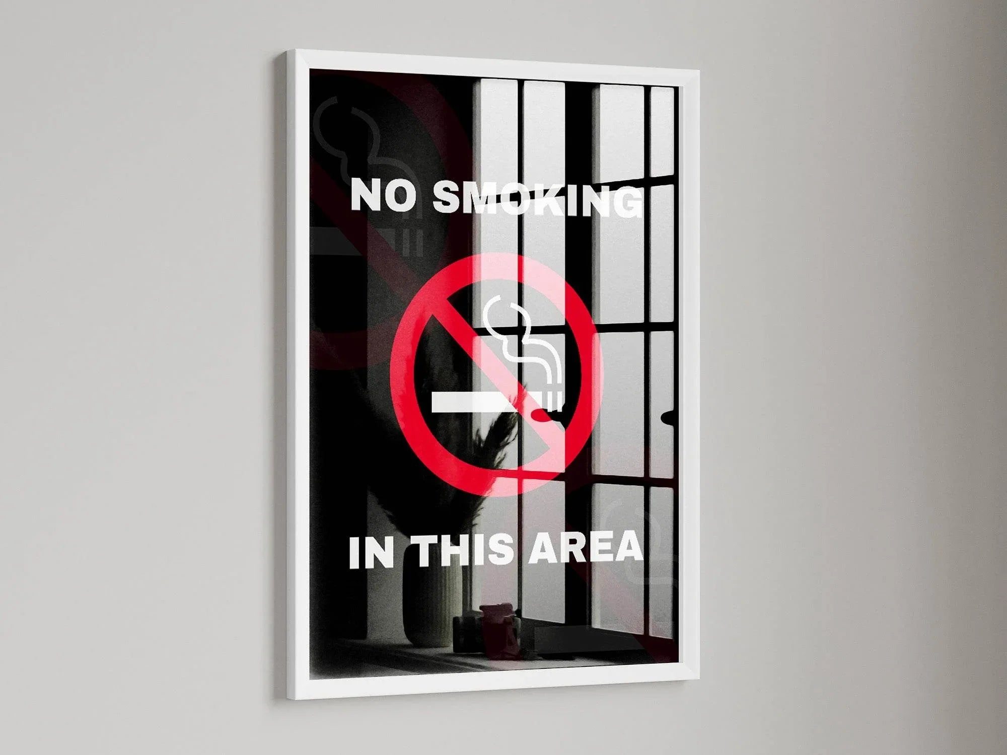 No Smoking Print | Useful & Fun Wall Art - Larosier Prints