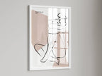 Abstract Body Line Art Print | Modern Wall Art - Larosier Prints
