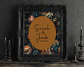 Moody Floral personalised Forever Print, product photo 1