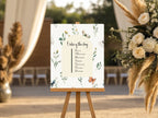 Wildflowers Essential Wedding Sign Bundle – coordinated wedding signage, image 9