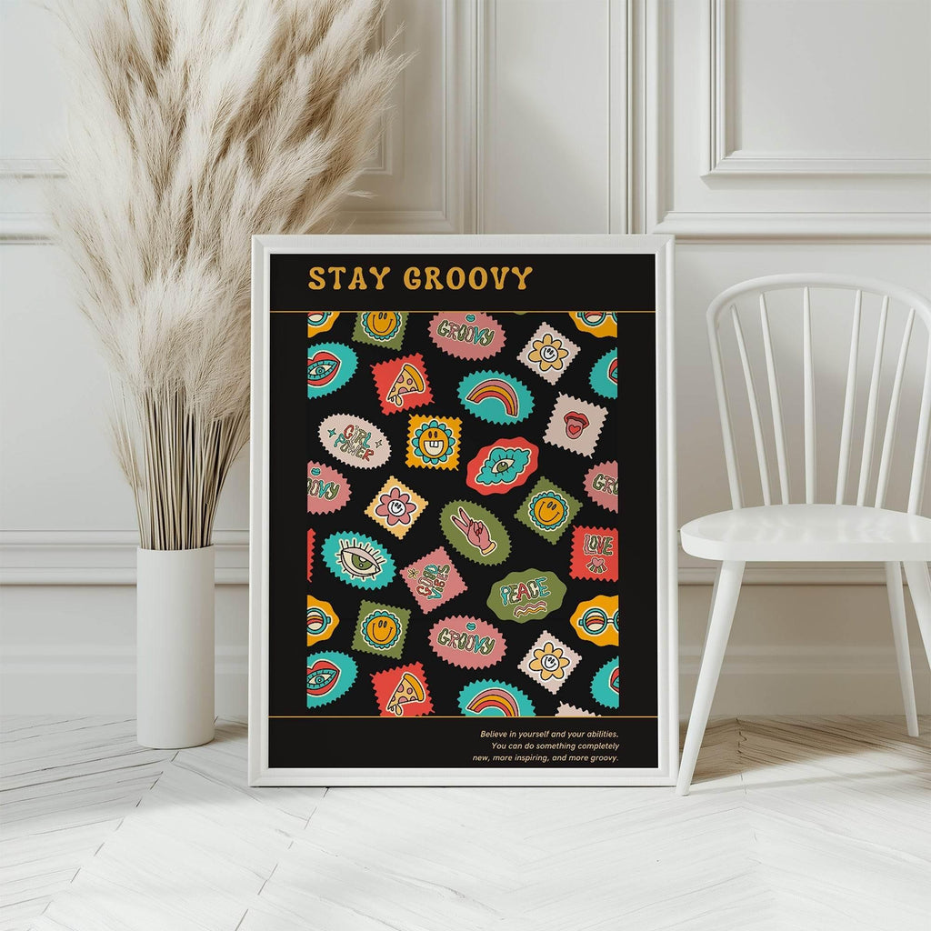 Stay Groovy Print - Larosier Prints