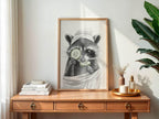 Raccoon Print - Larosier Prints