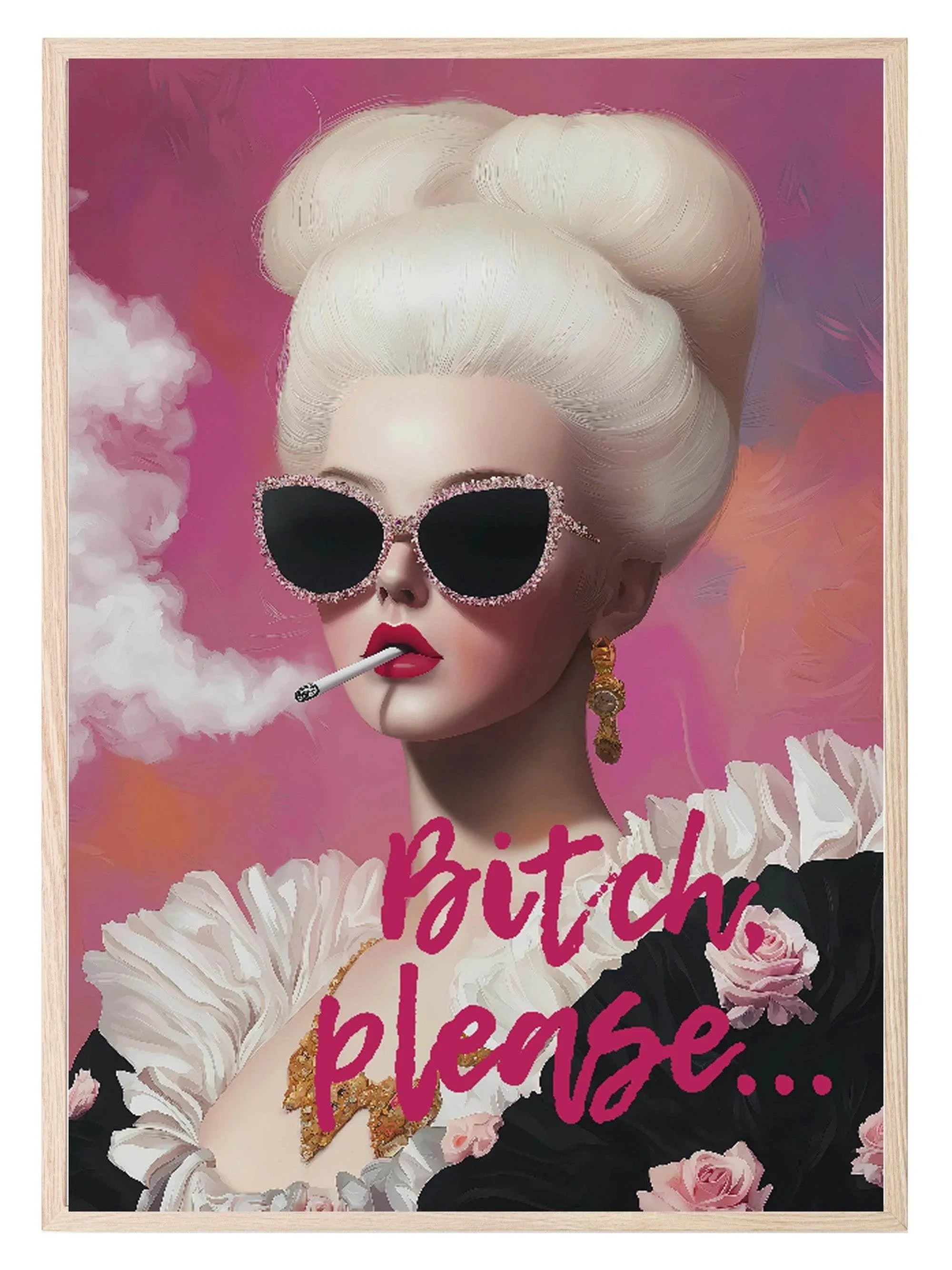 Bitch Please Wall Art Print - Larosier Prints
