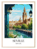 Seville Spain Print | Travel Wall Art - Larosier Prints