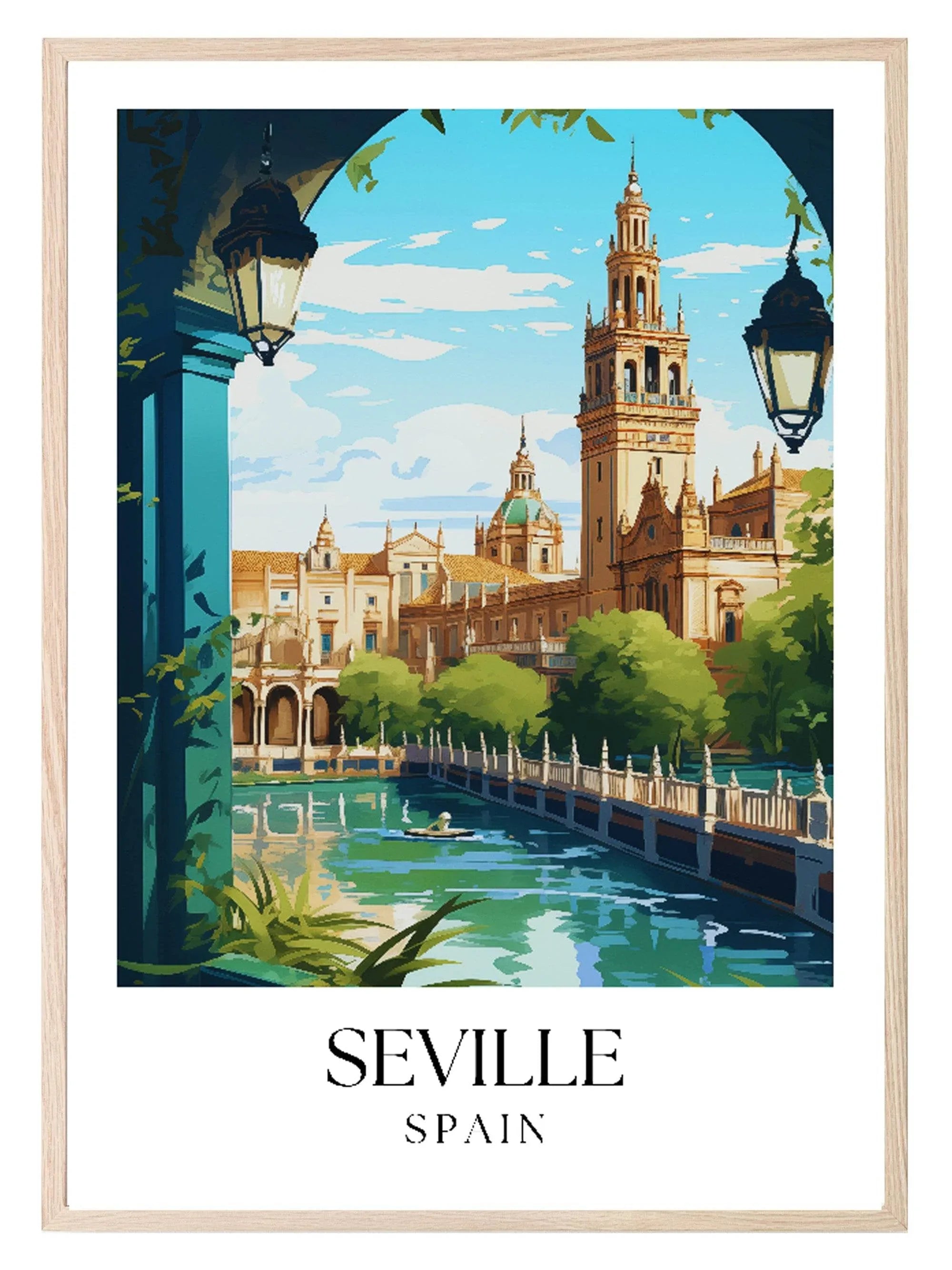 Seville Spain Print | Travel Wall Art - Larosier Prints