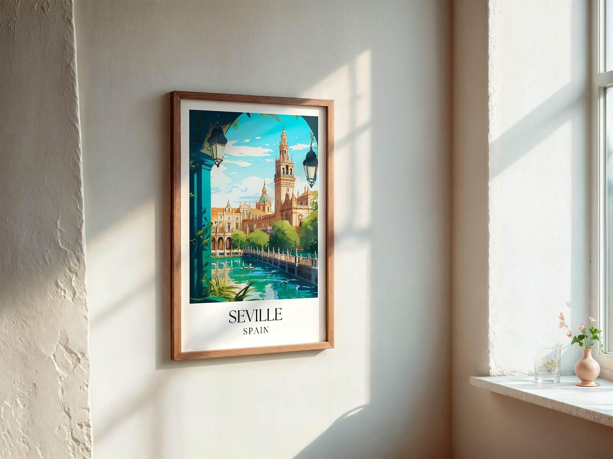 Seville Spain Print | Travel Wall Art - Larosier Prints