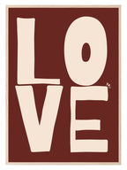 Love You Print | Romantic Wall Art - Larosier Prints