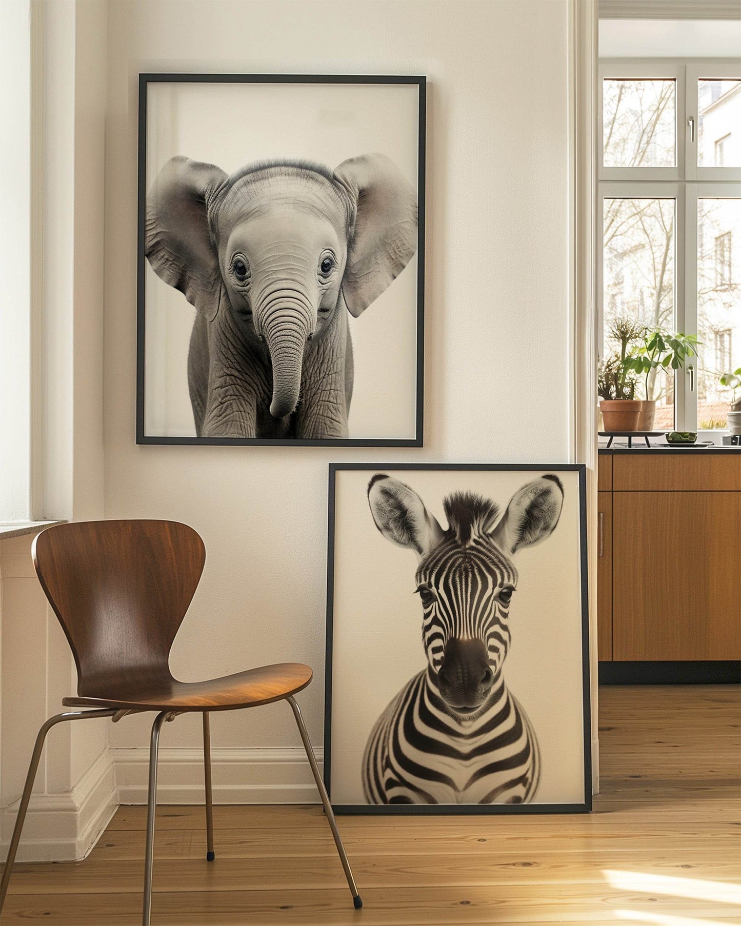 Zebra Wall Art Print