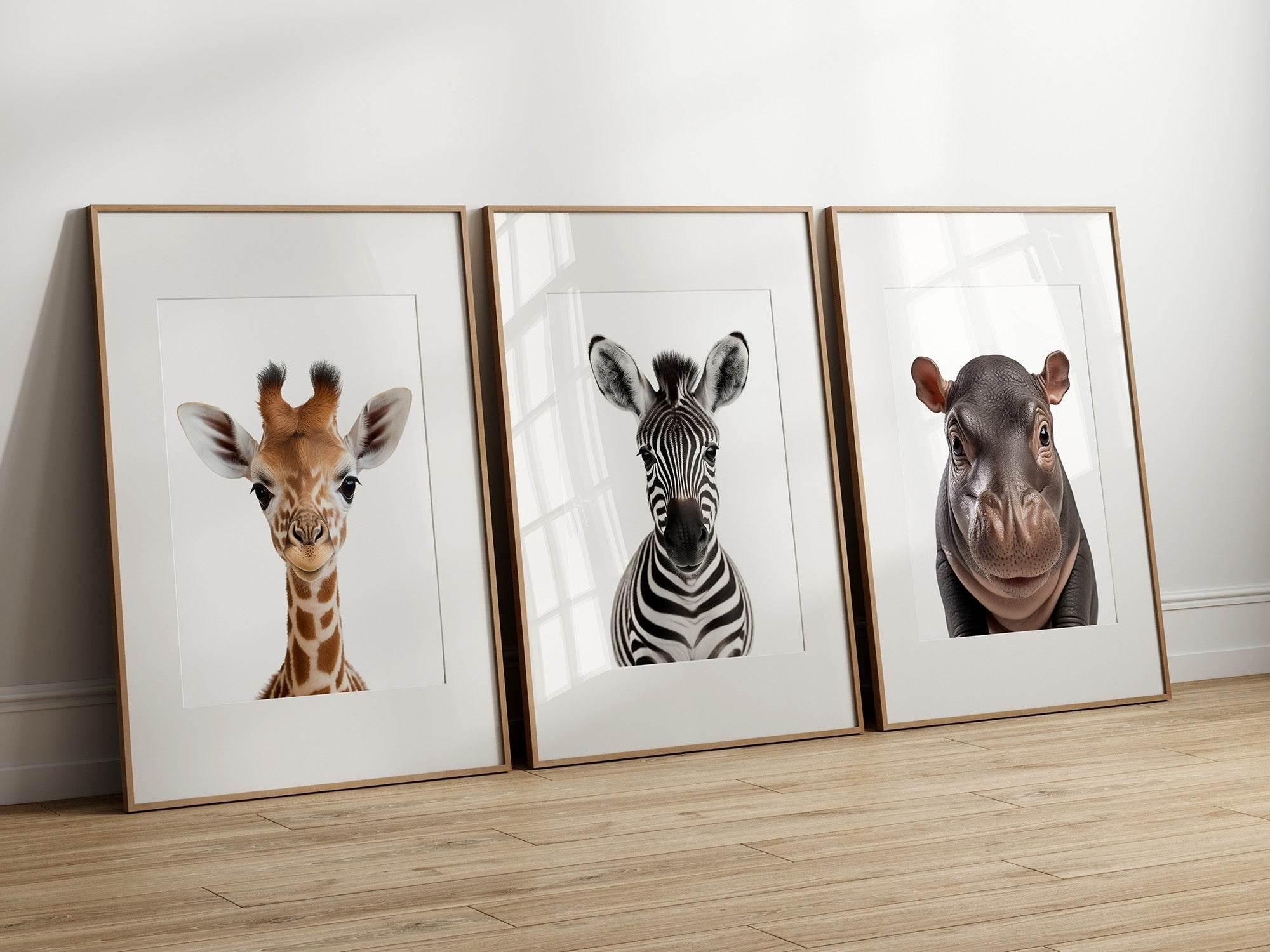 Hippo Wall Art Print - Larosier Prints