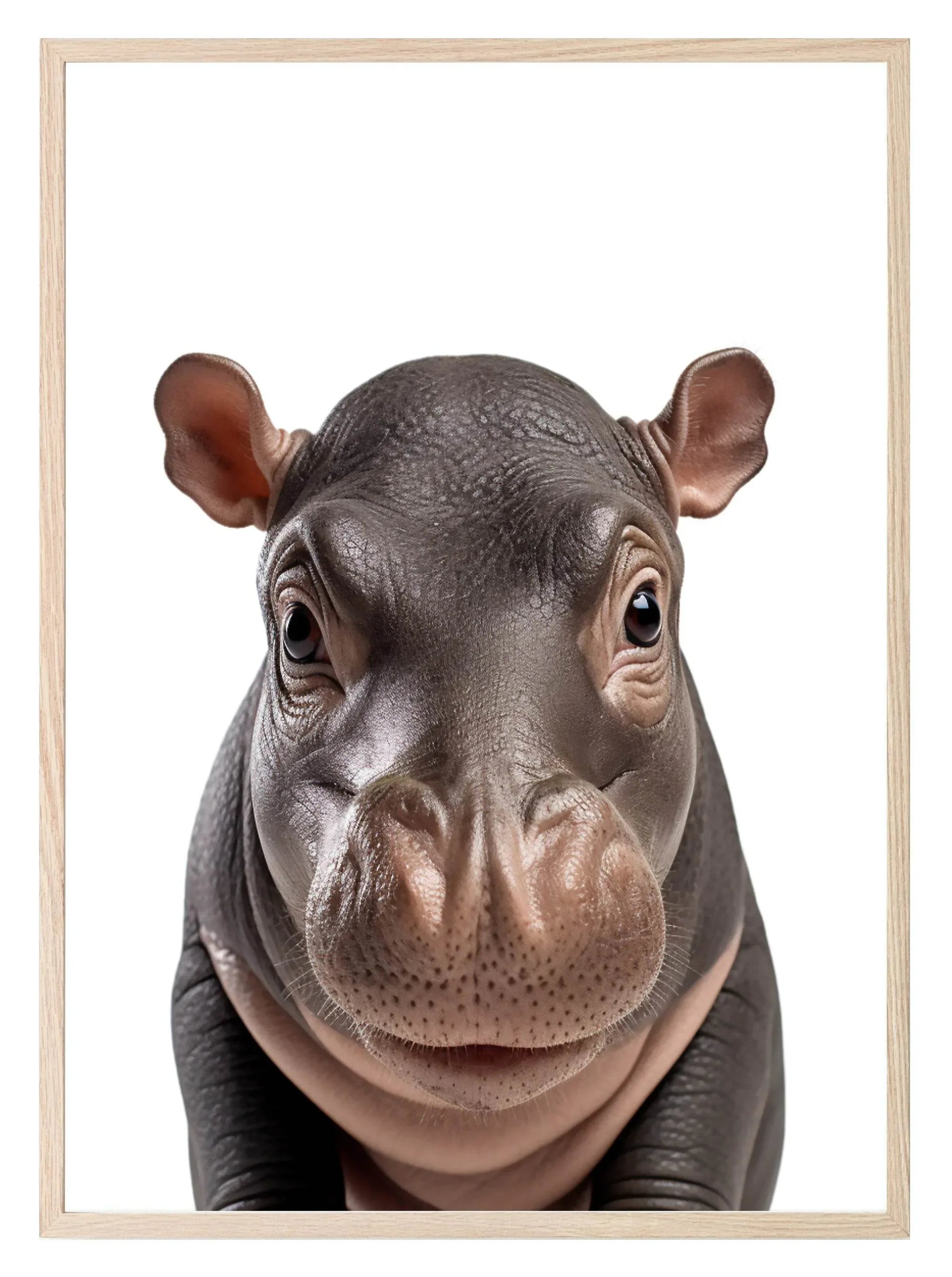 Hippo Wall Art Print - Larosier Prints