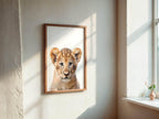 Lion Cub Wall Art Print - Larosier Prints