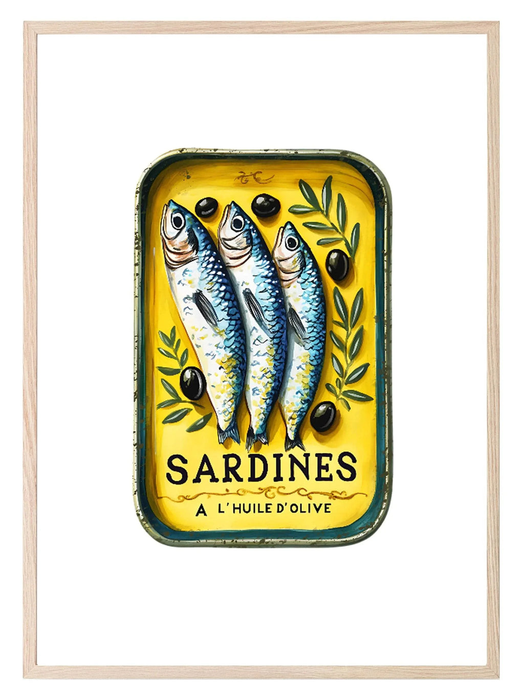 Sardines Wall Art Print - Larosier Prints