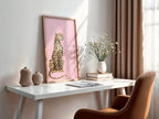 Leopard Print | Pink | Coquette Wall Art - Larosier Prints