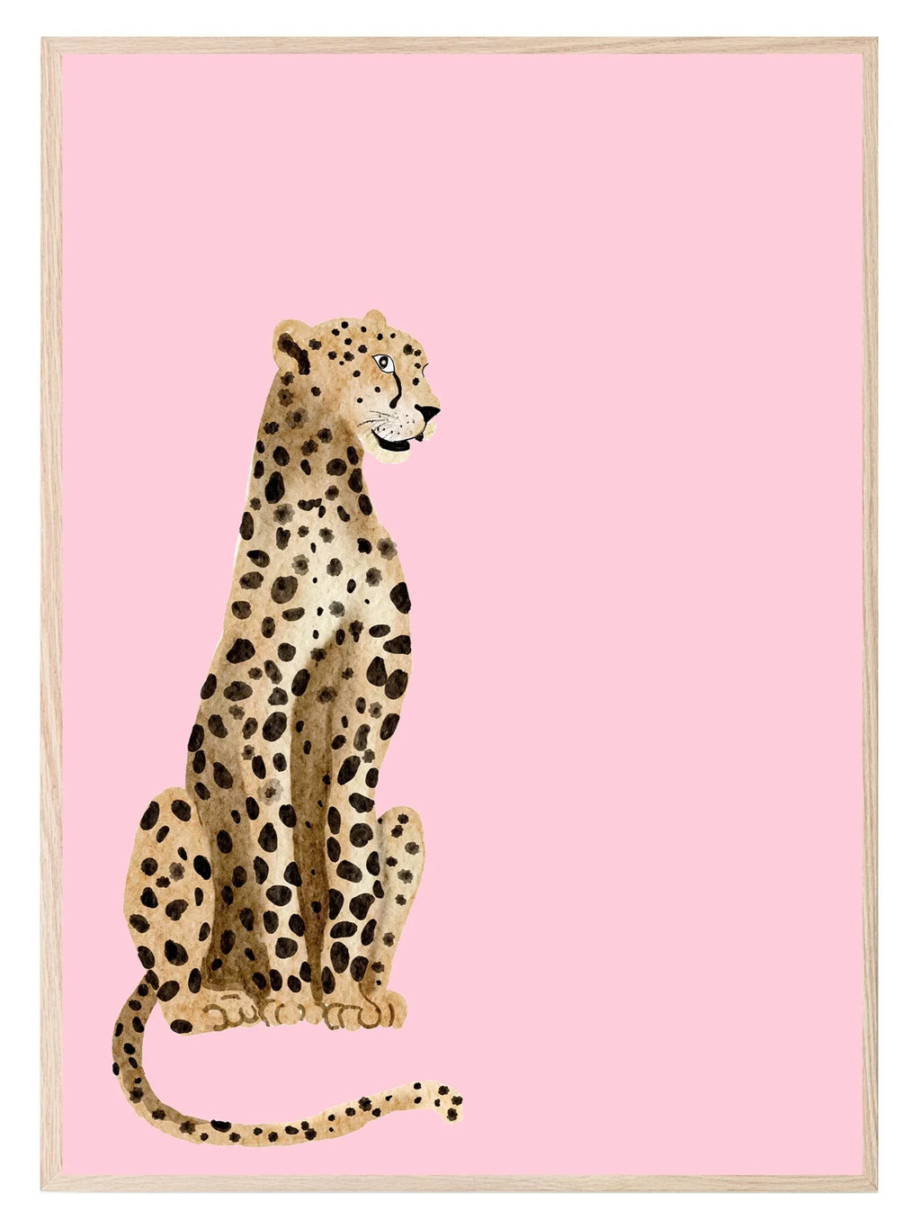 Leopard Print | Pink | Coquette Wall Art - Larosier Prints