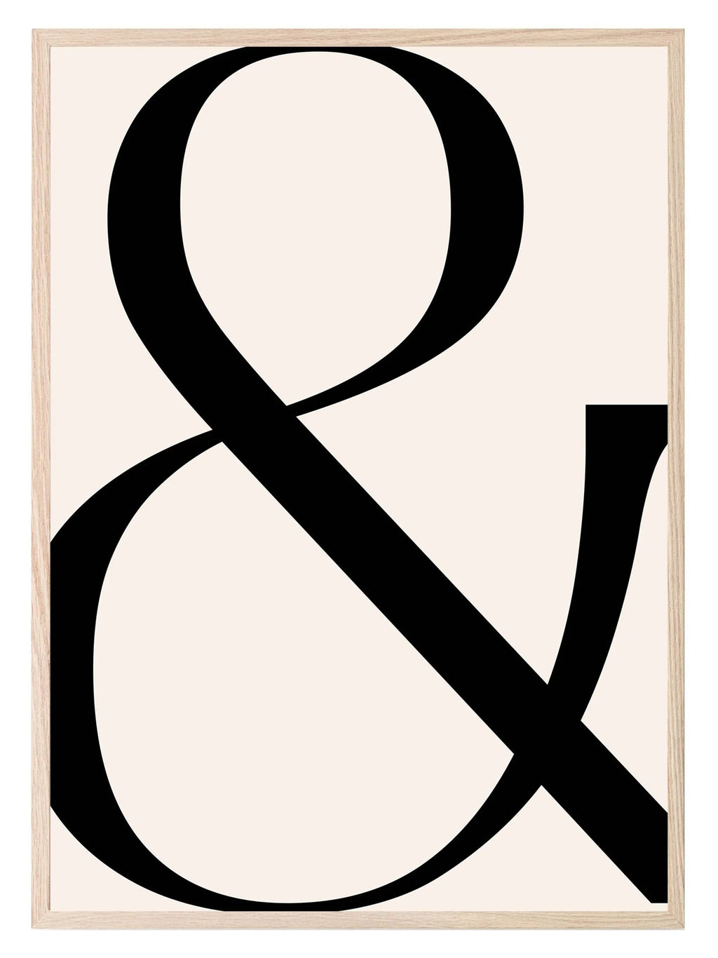 Ampersand Wall Art Print - Larosier Prints