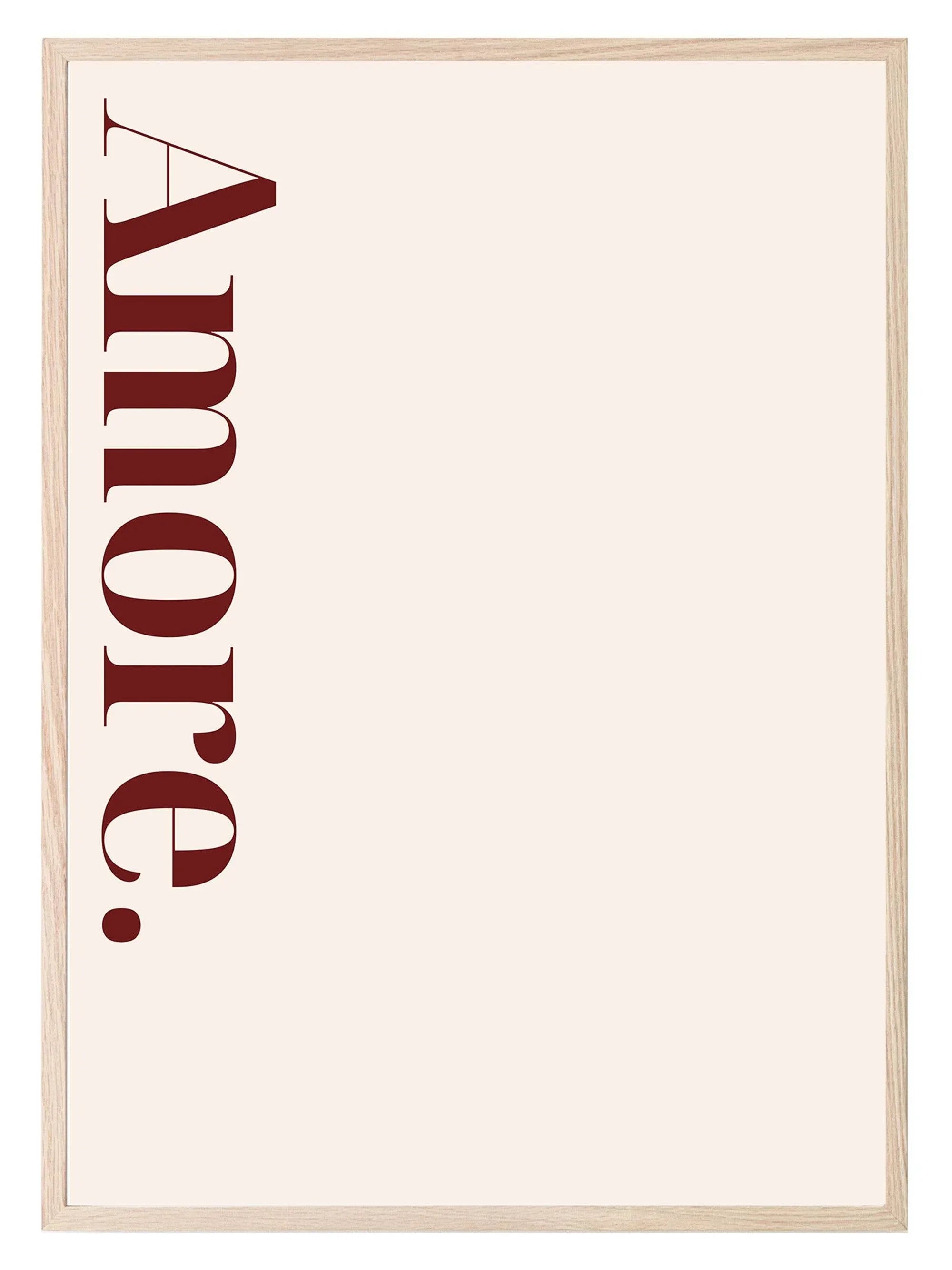 Amore Print | Romantic Wall Art - Larosier Prints
