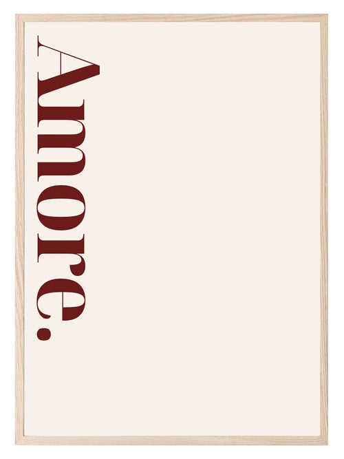 Amore Print | Romantic Wall Art - Larosier Prints