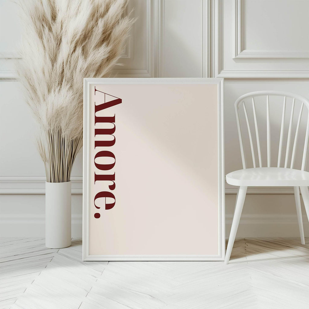 Amore Print | Romantic Wall Art - Larosier Prints