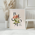 Bloom Where You're Planted Floral Print | Botanical Wall Art - Larosier Prints