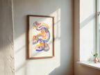 Abstract Rainbow Wall Art Print - Larosier Prints