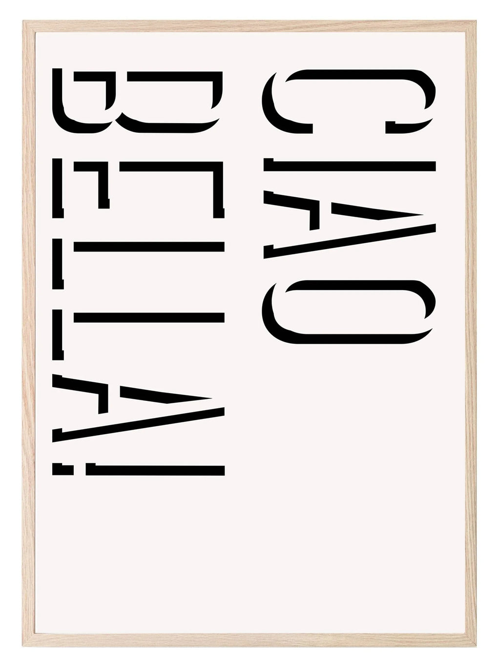 Ciao Bella Wall Art Print - Larosier Prints