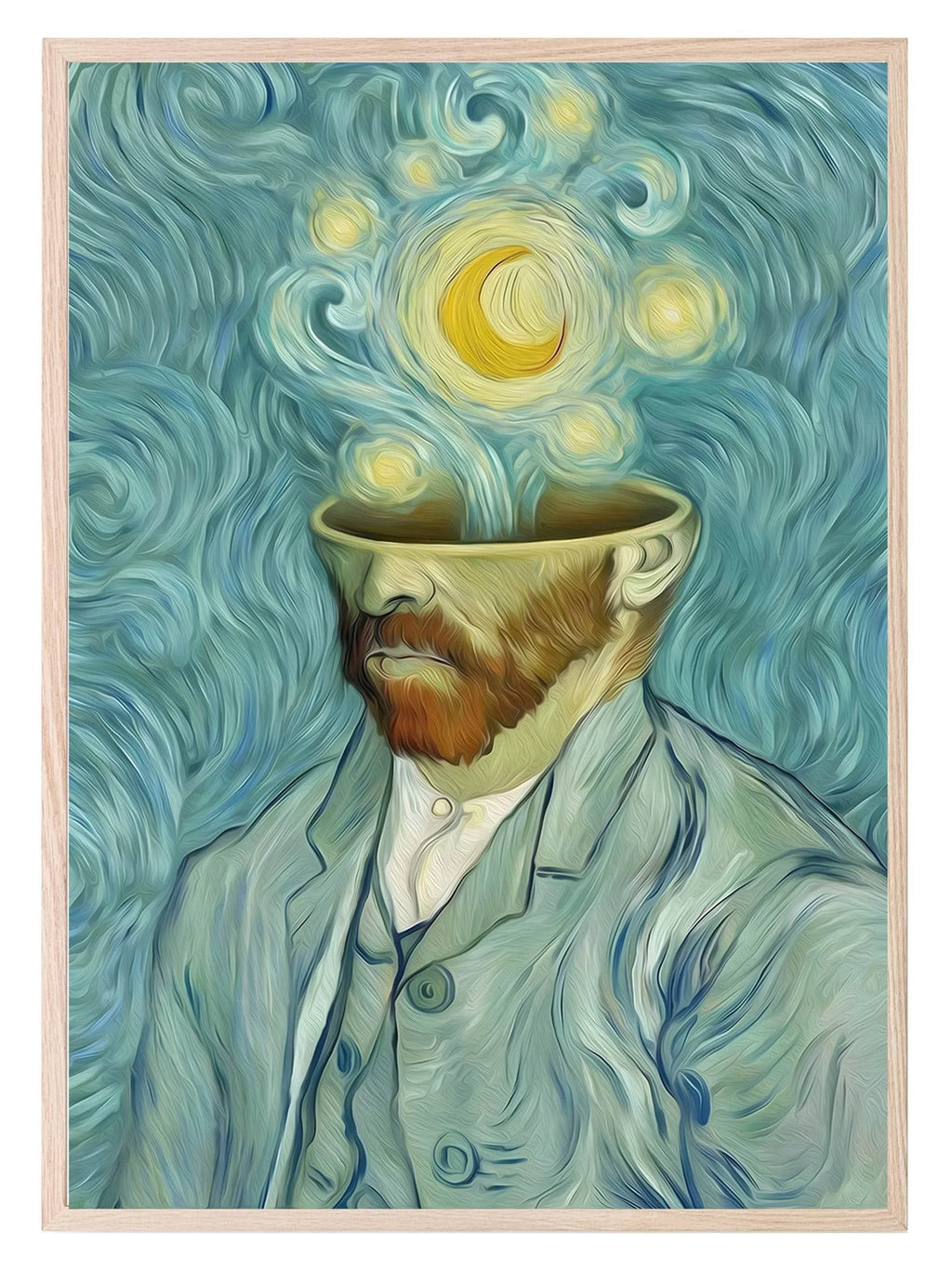 Vincent Van Gogh Print | Mind Blown | Classic Inspired Art - Larosier Prints
