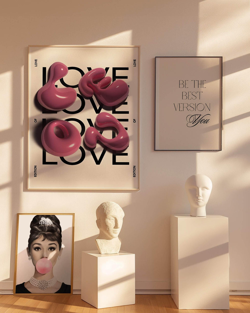 Love Bubble Print | Family & Love Wall Art - Larosier Prints