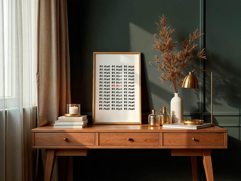 Be Mine Print | Romantic Wall Art - Larosier Prints
