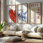 Dirty Martini Print - Larosier Prints