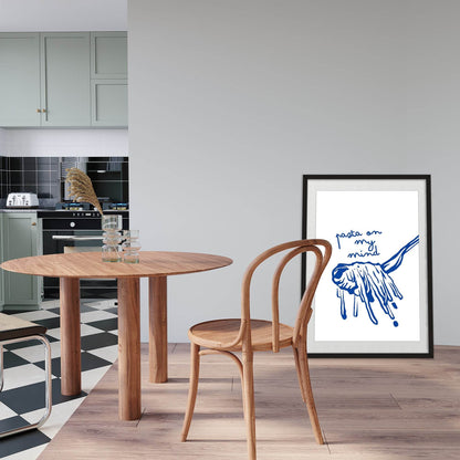 Pasta On My Mind Print | Food & Drink Wall Art