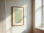 William Morris Inspired Print | Willow Green Floral Wall Art - Larosier Prints