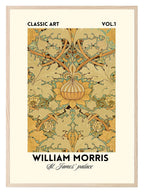 William Morris Inspired Print | St James Palace Wall Art - Larosier Prints