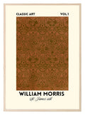 William Morris Inspired Print | St James Silk Wall Art - Larosier Prints