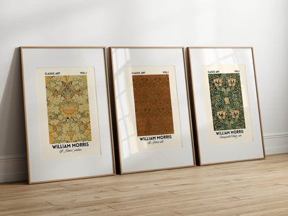 William Morris Inspired Print | St James Silk Wall Art
