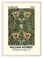William Morris Inspired Print | Honeysuckle Wall Art - Larosier Prints
