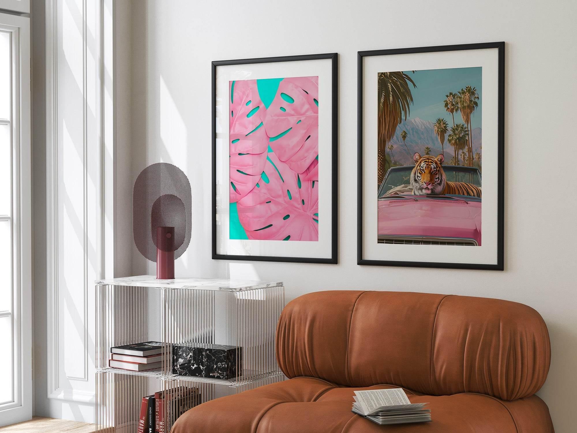 Tiger Print | Coquette Wall Art - Larosier Prints