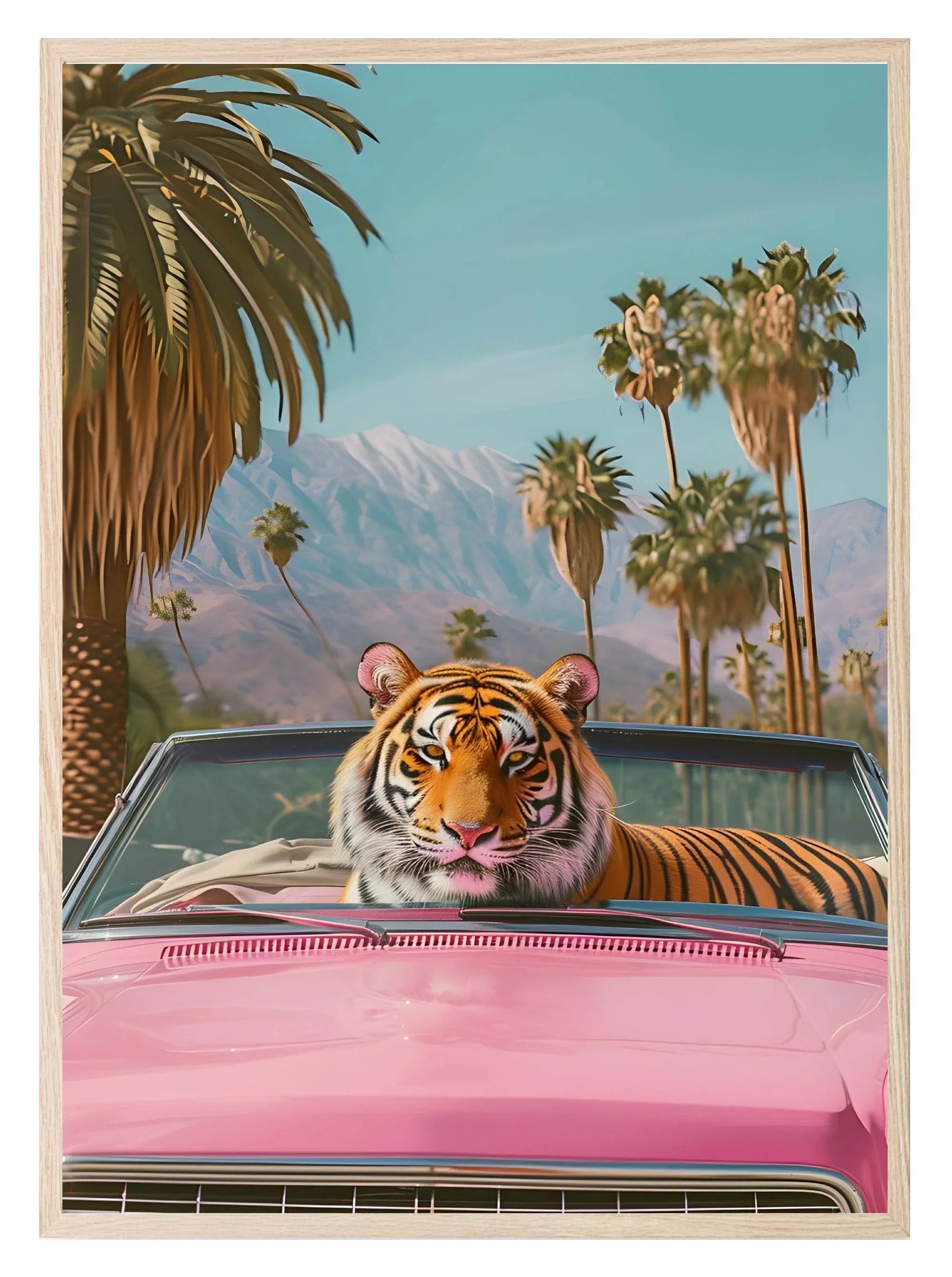Tiger Print | Coquette Wall Art - Larosier Prints