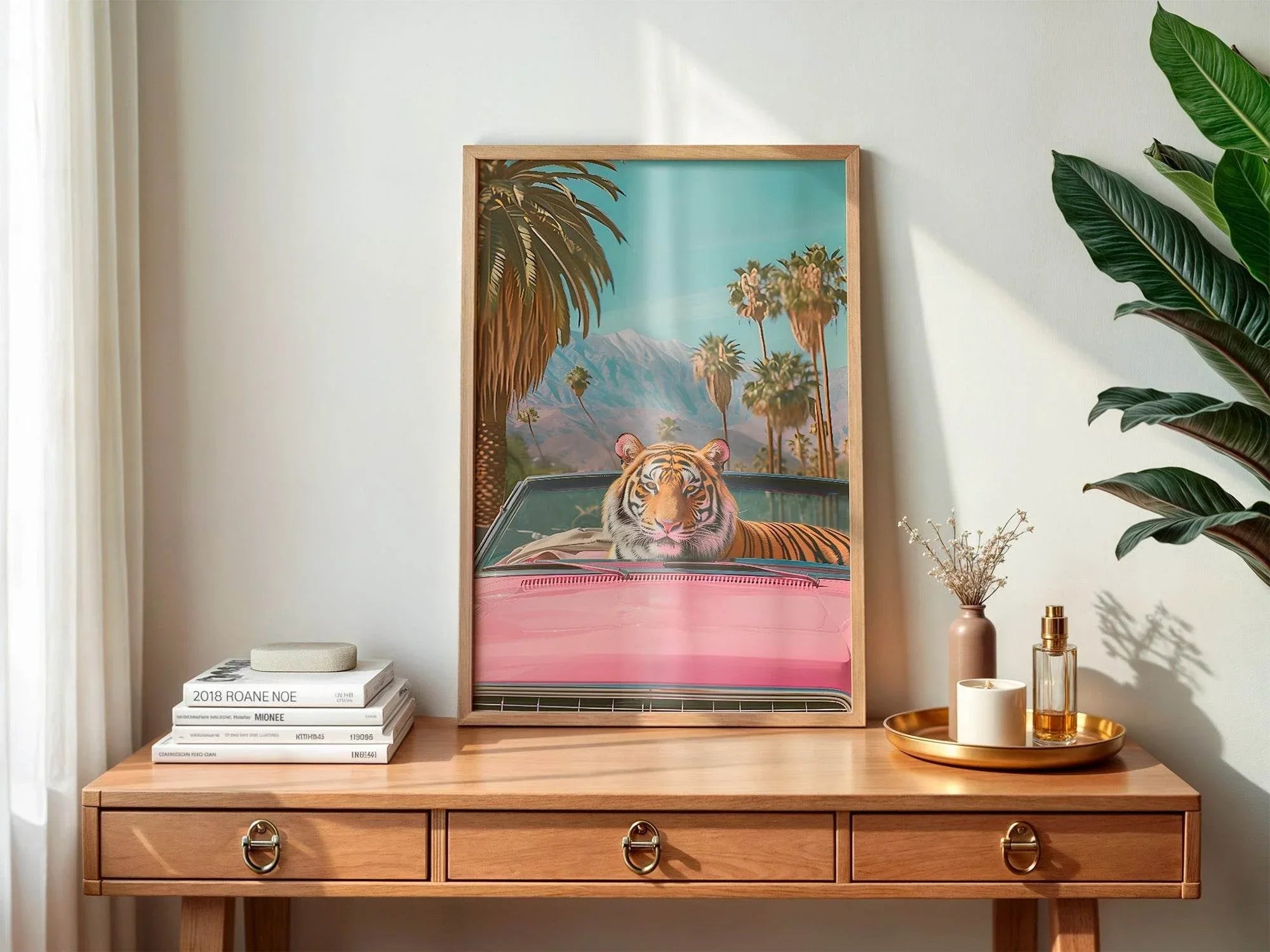 Tiger Print | Coquette Wall Art - Larosier Prints