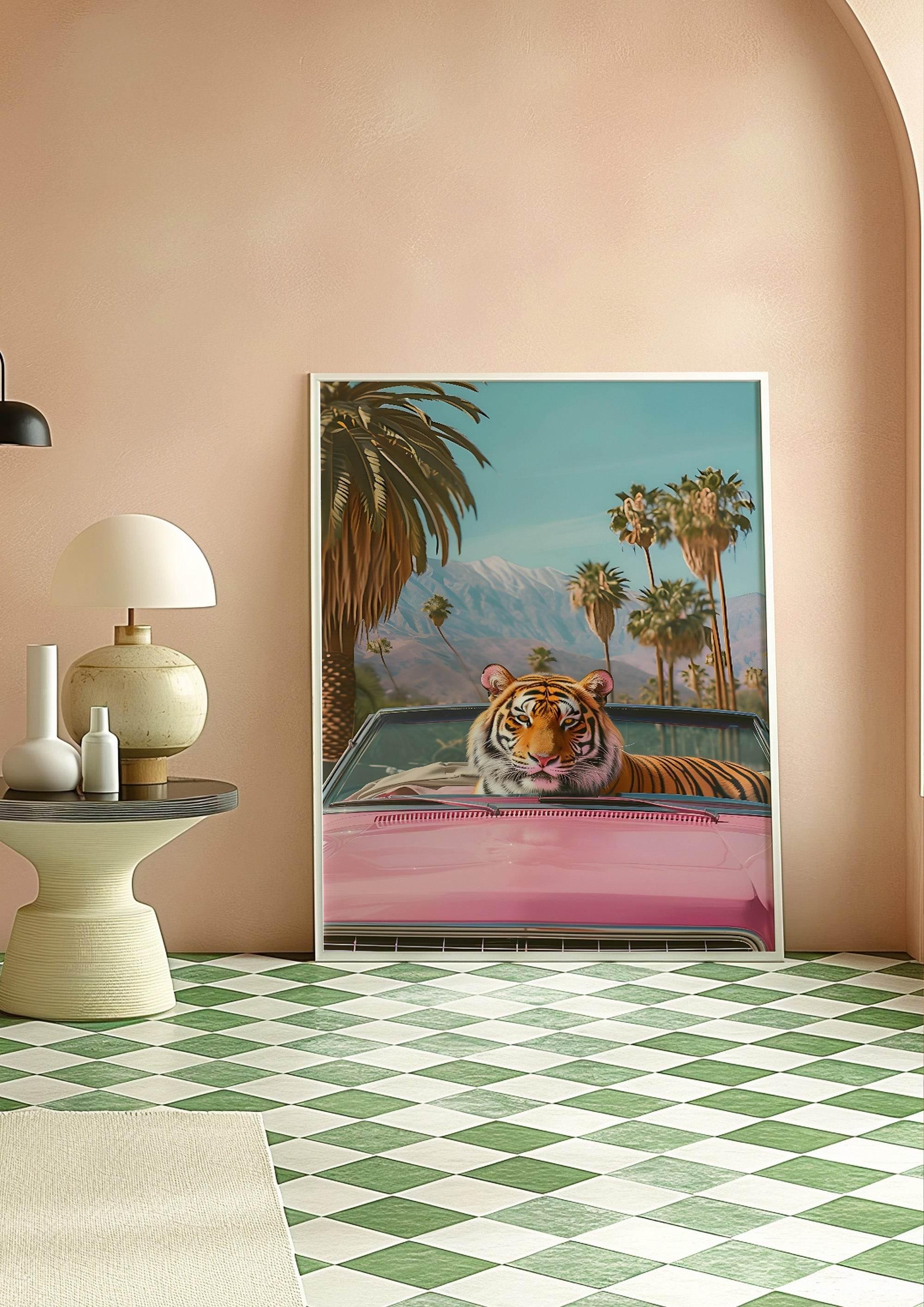 Tiger Print | Coquette Wall Art - Larosier Prints