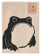 Frog Print | Matsumoto Hoji Inspired Wall Art - Larosier Prints