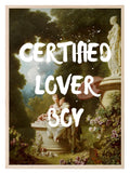 Certified Lover Boy Print | Altered Wall Art - Larosier Prints