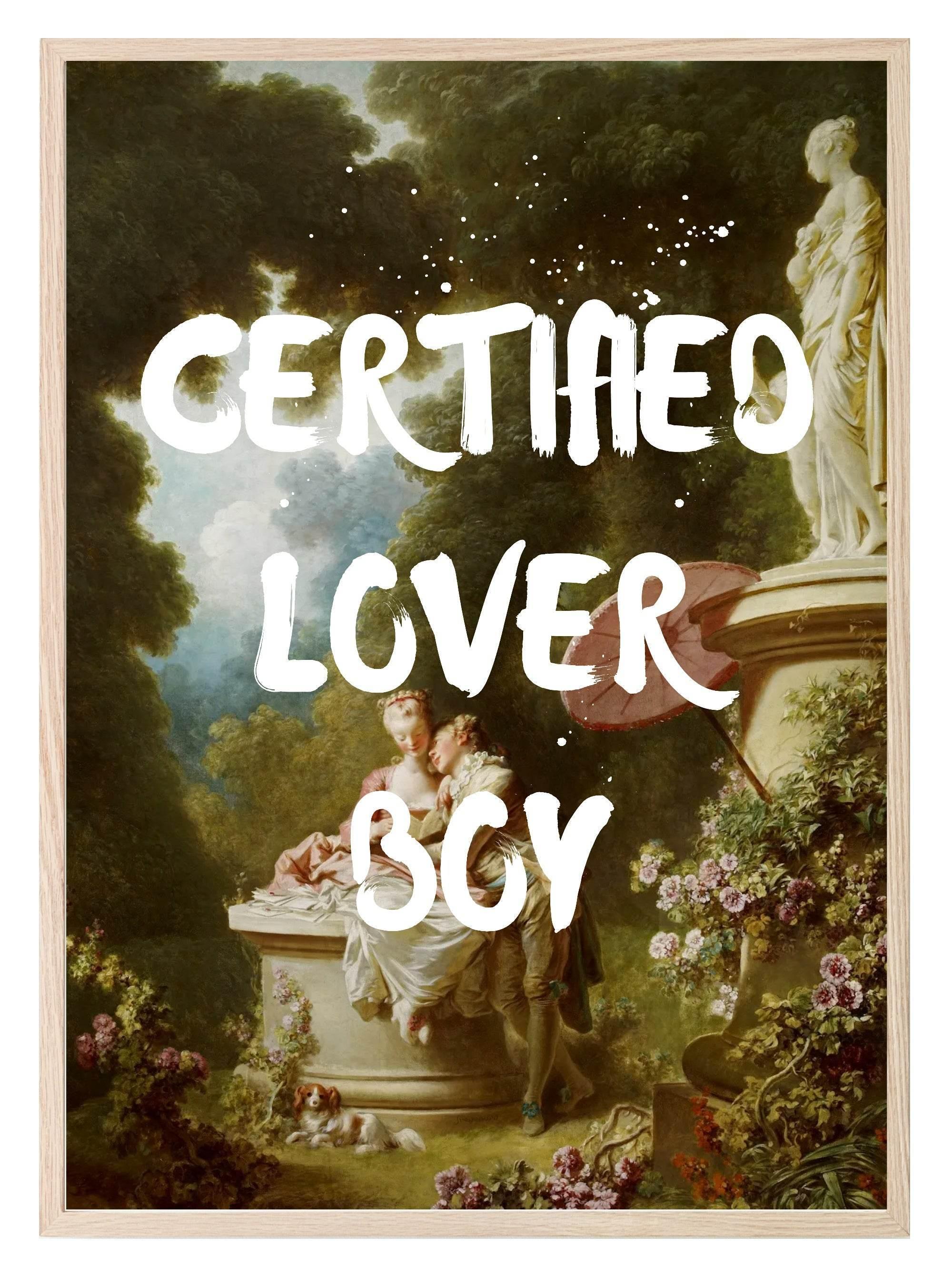 Certified Lover Boy Print | Altered Wall Art - Larosier Prints