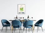 Gin Tonic Print - Larosier Prints