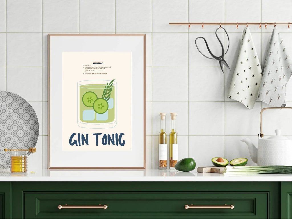 Gin Tonic Print - Larosier Prints