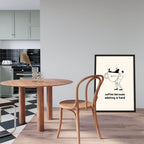 Coffee Because Adulting Is Hard Print - Larosier Prints