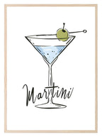 Martini Print | Kitchen Wall Art - Larosier Prints