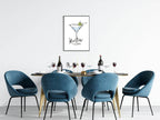 Martini Print | Kitchen Wall Art - Larosier Prints