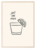 Just One More Print | Kitchen Wall Art - Larosier Prints