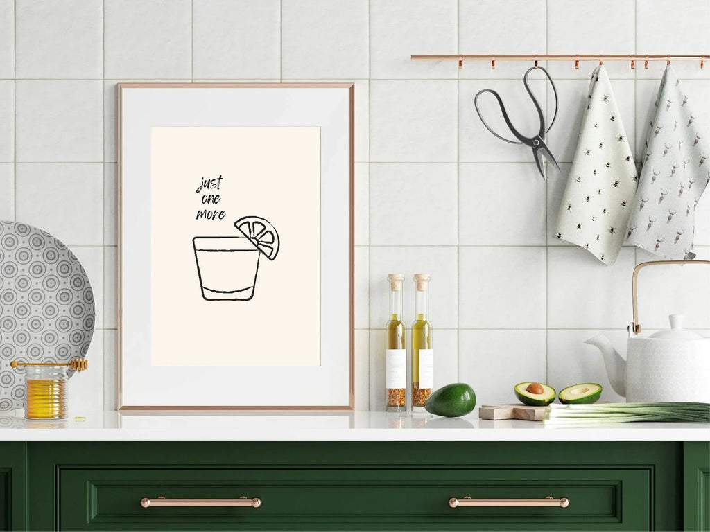 Just One More Print | Kitchen Wall Art - Larosier Prints